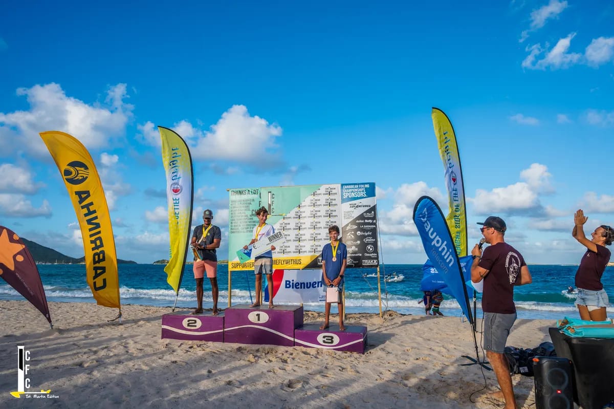 The Grand Finale – Around the Island Race at the Caribbean Foiling Championships