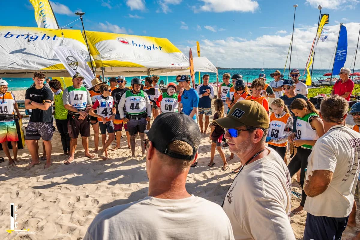 Championnats Caribéens de Foiling :Un départ bien venté pour cette Première Journée de Course