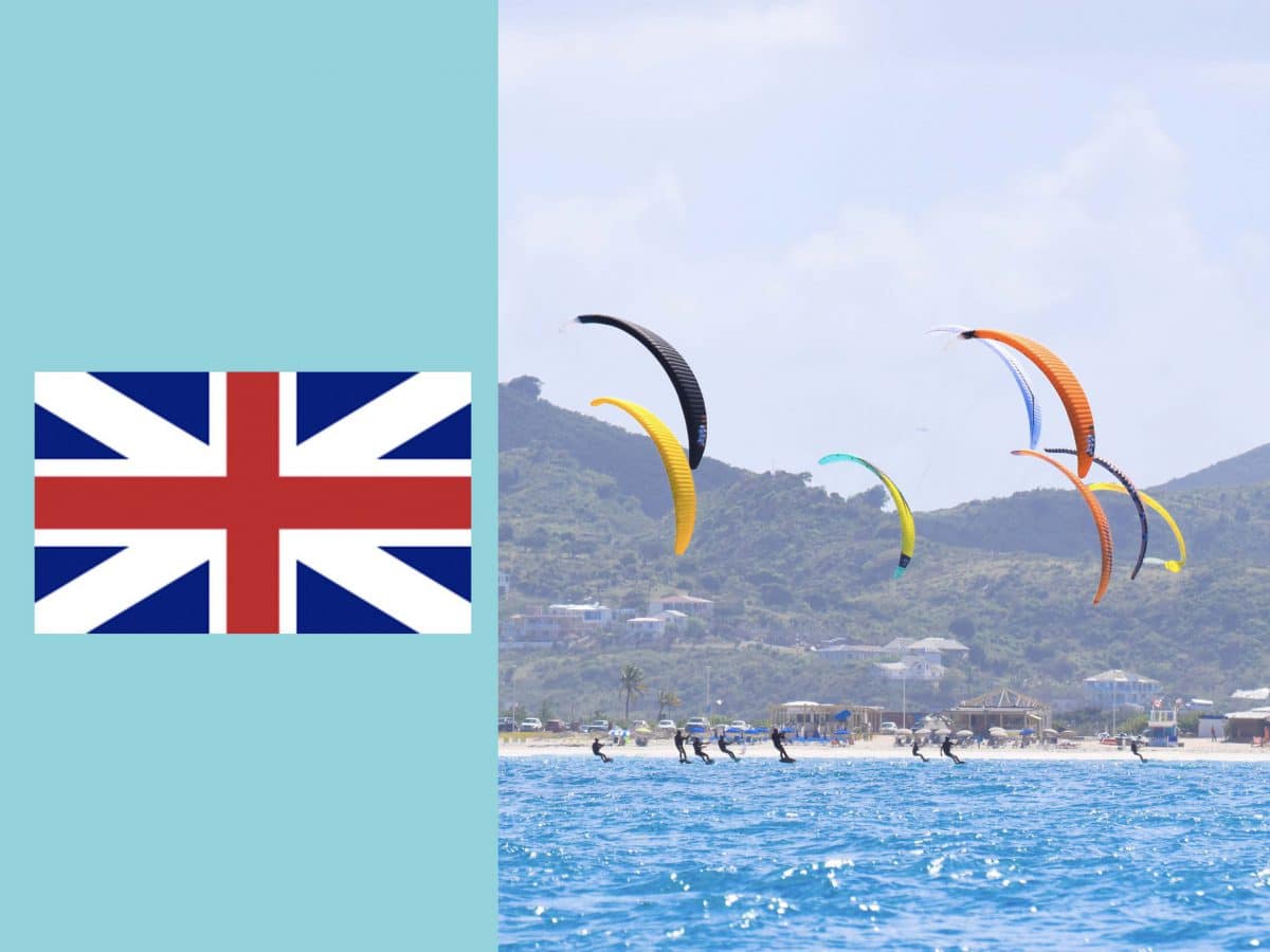 First race of the Caribbean Foiling Championships!