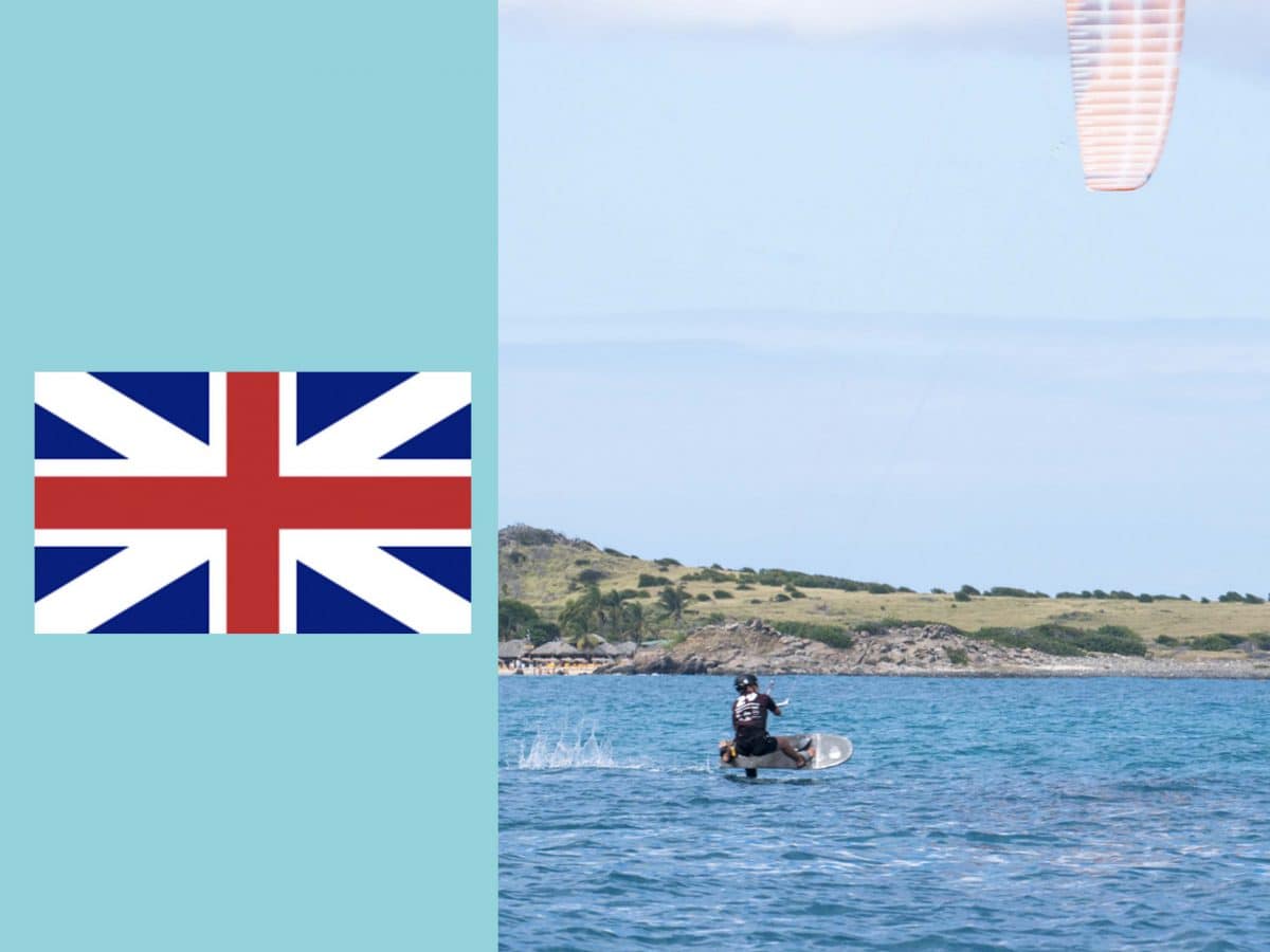 Tiger Tyson wins race of Day 2 of Caribbean Foiling Championships